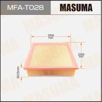 Masuma MFA-T028 Воздушный фильтр MFAT028: Отличная цена - Купить в Польше на 2407.PL!
