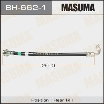 Masuma BH-662-1 Brake Hose BH6621: Buy near me in Poland at 2407.PL - Good price!