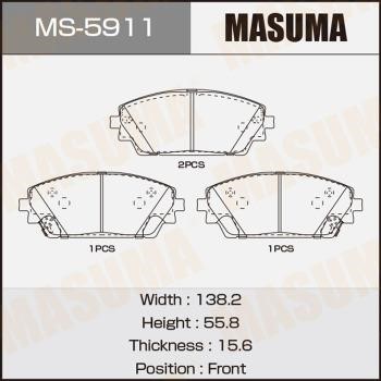 Masuma MS-5911 Szczęki hamulcowe, zestaw MS5911: Atrakcyjna cena w Polsce na 2407.PL - Zamów teraz!