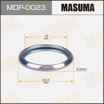 Masuma MDP-0023 Кольцо уплотнительное пробки маслосливной MDP0023: Отличная цена - Купить в Польше на 2407.PL!