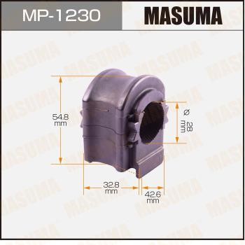 Masuma MP-1230 Втулка стабилизатора MP1230: Отличная цена - Купить в Польше на 2407.PL!