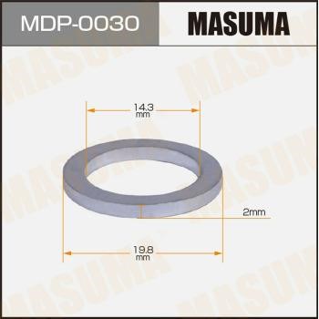 Masuma MDP-0030 Кольцо уплотнительное пробки маслосливной MDP0030: Отличная цена - Купить в Польше на 2407.PL!