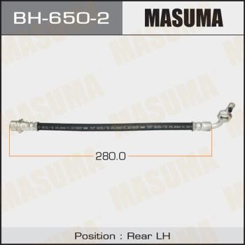 Masuma BH-650-2 Тормозной шланг BH6502: Отличная цена - Купить в Польше на 2407.PL!