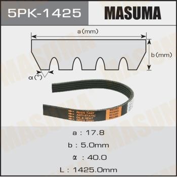 Masuma 5PK-1425 Pasek klinowy wielorowkowy 5PK1425: Dobra cena w Polsce na 2407.PL - Kup Teraz!