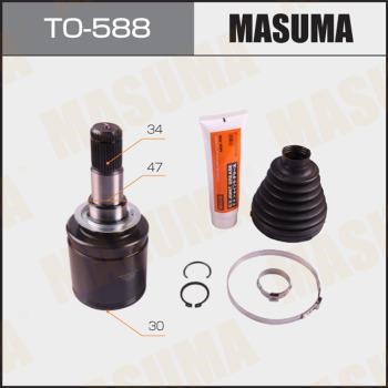 Masuma TO-588 Joint kit, drive shaft TO588: Buy near me in Poland at 2407.PL - Good price!