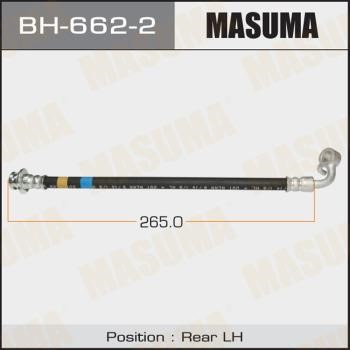 Masuma BH-662-2 Brake Hose BH6622: Buy near me in Poland at 2407.PL - Good price!