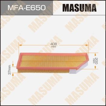 Masuma MFA-E650 Filtr powietrza MFAE650: Dobra cena w Polsce na 2407.PL - Kup Teraz!