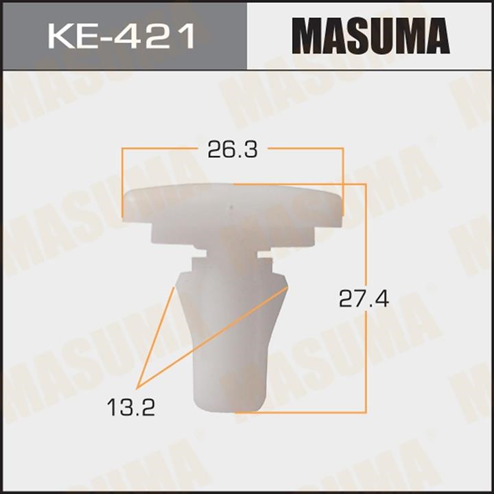 Masuma KE-421 Затискач, декоративна/захисна накладка KE421: Приваблива ціна - Купити у Польщі на 2407.PL!