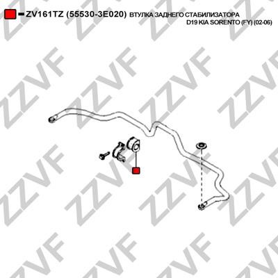 Опора, стабілізатор ZZVF ZV161TZ