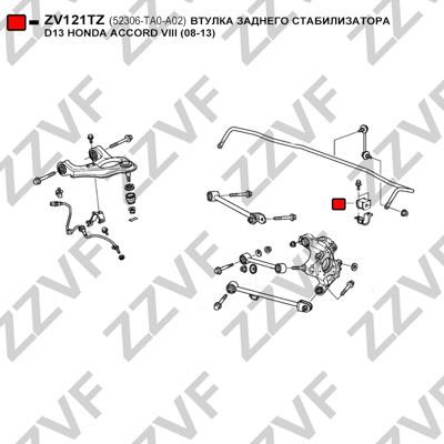 Lagerung, Stabilisator ZZVF ZV121TZ