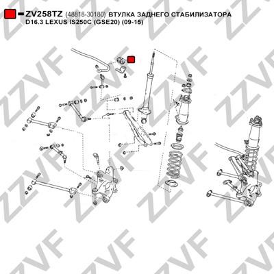 Купити ZZVF ZV258TZ за низькою ціною в Польщі!
