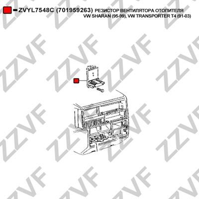 Купити ZZVF ZVYL7548C за низькою ціною в Польщі!