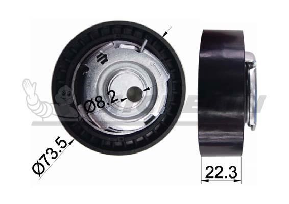 Michelin Engine Parts SMAMP03397 Tensioner pulley, timing belt SMAMP03397: Buy near me in Poland at 2407.PL - Good price!