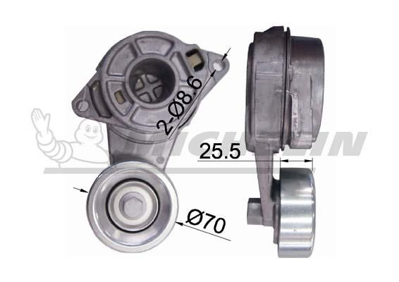 Michelin Engine Parts SMAMP06312 Натягувач ременя приводного SMAMP06312: Приваблива ціна - Купити у Польщі на 2407.PL!