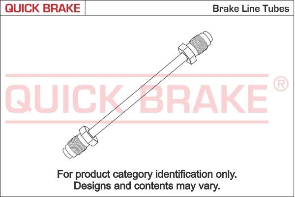 Quick brake CU-4250B5-A Przewód układu hamulcowego CU4250B5A: Dobra cena w Polsce na 2407.PL - Kup Teraz!