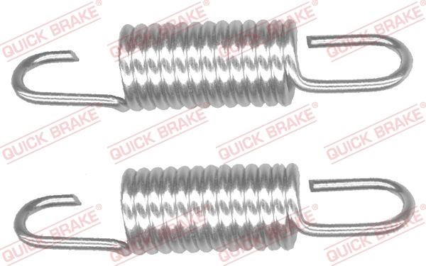 Quick brake 113-0508 Sprężyny hamulcowe 1130508: Atrakcyjna cena w Polsce na 2407.PL - Zamów teraz!