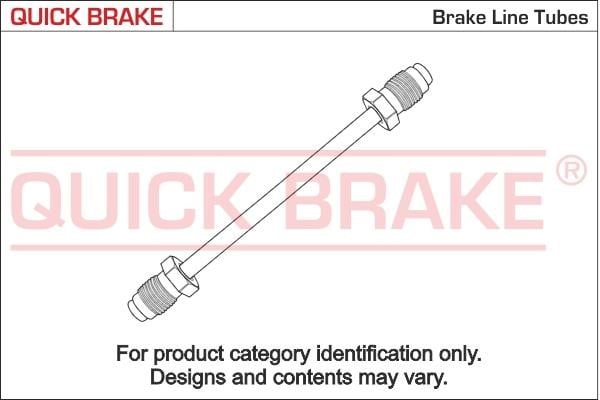 Quick brake CU-4300D-D Brake line CU4300DD: Buy near me at 2407.PL in Poland at an Affordable price!