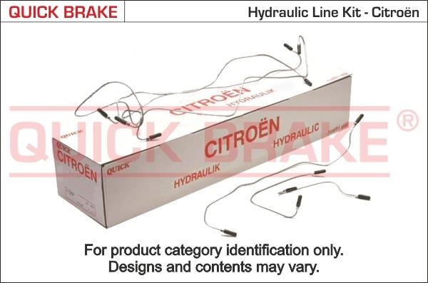 Quick brake CI 601 A Przewody układu hamulcowego, komplet CI601A: Dobra cena w Polsce na 2407.PL - Kup Teraz!