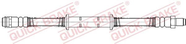 Quick brake 32.843 Bremsschlauch 32843: Kaufen Sie zu einem guten Preis in Polen bei 2407.PL!