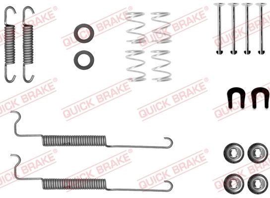 Quick brake 105-0049 Mounting kit brake pads 1050049: Buy near me in Poland at 2407.PL - Good price!