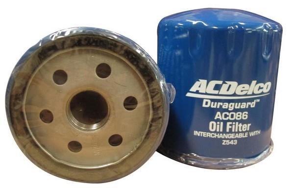 AC Delco AC086 Oil Filter AC086: Buy near me in Poland at 2407.PL - Good price!