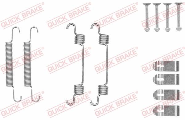 Quick brake 105-0044 Repair kit for parking brake pads 1050044: Buy near me in Poland at 2407.PL - Good price!