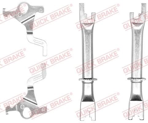 Quick brake 11153005 Brake pad spring 11153005: Buy near me in Poland at 2407.PL - Good price!