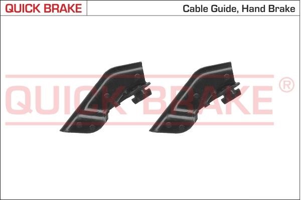 Quick brake 10521K Cable Pull Set, parking brake 10521K: Buy near me in Poland at 2407.PL - Good price!