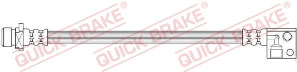 Quick brake 62.016 Brake Hose 62016: Buy near me in Poland at 2407.PL - Good price!