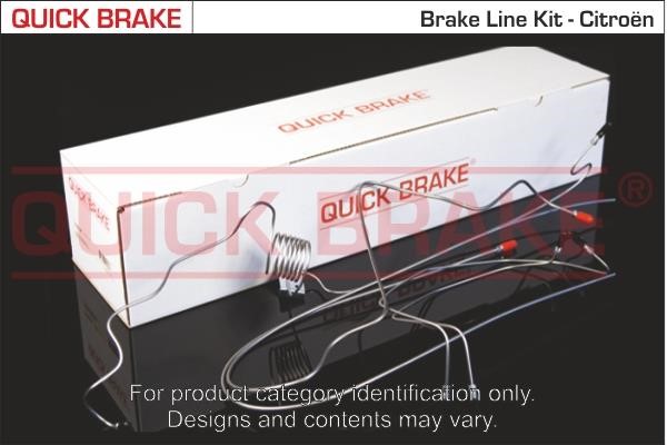 Quick brake CI 060 M Przewody układu hamulcowego, komplet CI060M: Dobra cena w Polsce na 2407.PL - Kup Teraz!