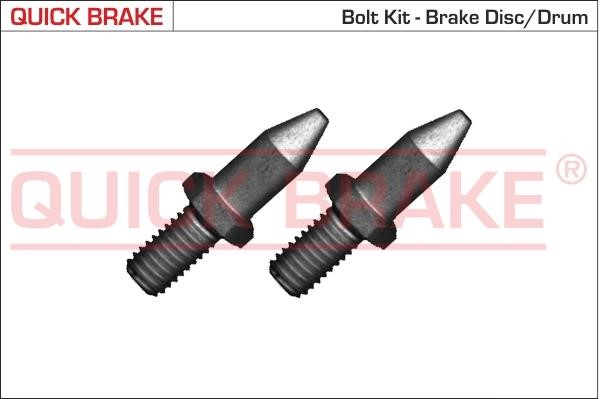 Quick brake 11674K Bolt, brake disc 11674K: Buy near me at 2407.PL in Poland at an Affordable price!