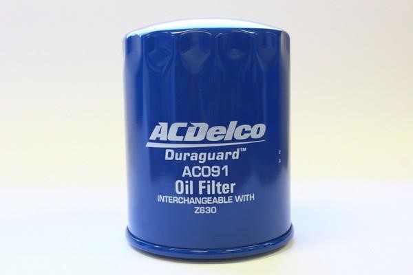 AC Delco AC091 Масляный фильтр AC091: Отличная цена - Купить в Польше на 2407.PL!