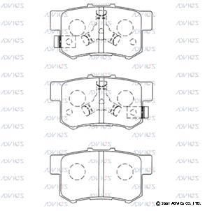 Advics C2N061 Front disc brake pads, set C2N061: Buy near me at 2407.PL in Poland at an Affordable price!