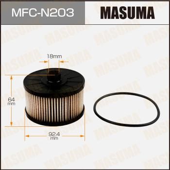 Masuma MFC-N203 Filtr oleju MFCN203: Dobra cena w Polsce na 2407.PL - Kup Teraz!