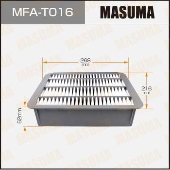 Masuma MFA-T016 Filtr powietrza MFAT016: Dobra cena w Polsce na 2407.PL - Kup Teraz!