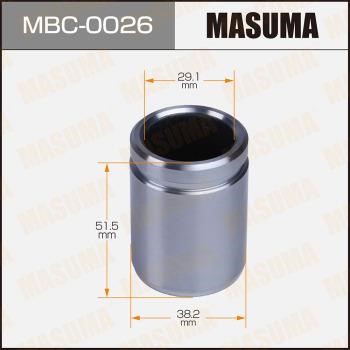 Masuma MBC-0026 Поршень тормозного суппорта MBC0026: Отличная цена - Купить в Польше на 2407.PL!