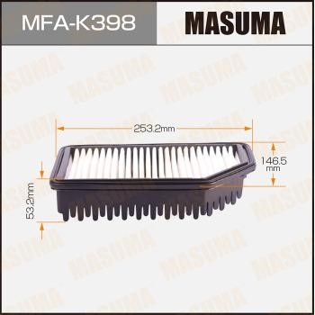 Masuma MFA-K398 Filtr powietrza MFAK398: Dobra cena w Polsce na 2407.PL - Kup Teraz!