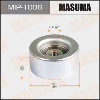 Masuma MIP1006 Bypass roller MIP1006: Buy near me in Poland at 2407.PL - Good price!