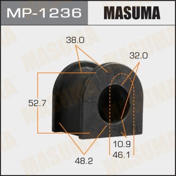 Masuma MP1236 Lagerbuchse, Stabilisator MP1236: Kaufen Sie zu einem guten Preis in Polen bei 2407.PL!