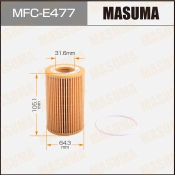 Masuma MFC-E477 Filtr oleju MFCE477: Dobra cena w Polsce na 2407.PL - Kup Teraz!