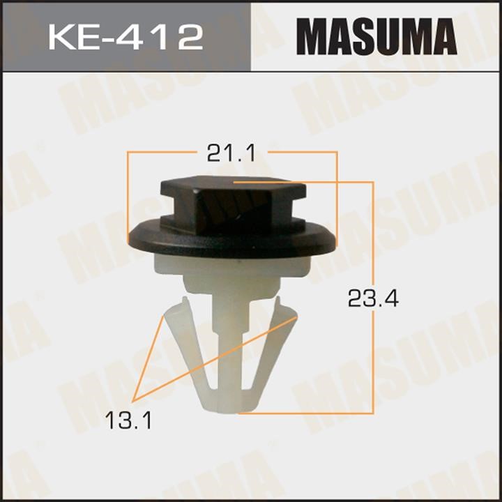 Masuma KE-412 Затискач, декоративна/захисна накладка KE412: Приваблива ціна - Купити у Польщі на 2407.PL!