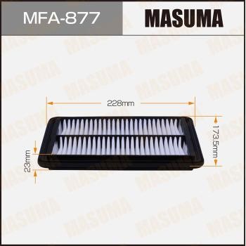 Masuma MFA-877 Filtr powietrza MFA877: Atrakcyjna cena w Polsce na 2407.PL - Zamów teraz!