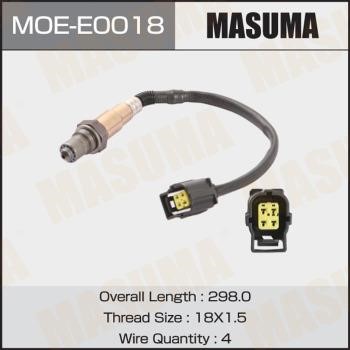 Masuma MOE-E0018 Датчик кисневий / Лямбда-зонд MOEE0018: Приваблива ціна - Купити у Польщі на 2407.PL!