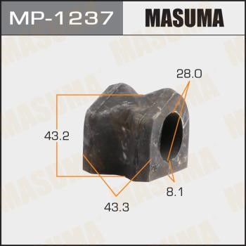 Masuma MP1237 Bearing Bush, stabiliser MP1237: Buy near me in Poland at 2407.PL - Good price!