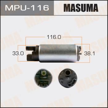 Masuma MPU-116 Pompa paliwowa MPU116: Dobra cena w Polsce na 2407.PL - Kup Teraz!