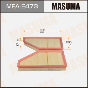 Masuma MFA-E473 Воздушный фильтр MFAE473: Купить в Польше - Отличная цена на 2407.PL!