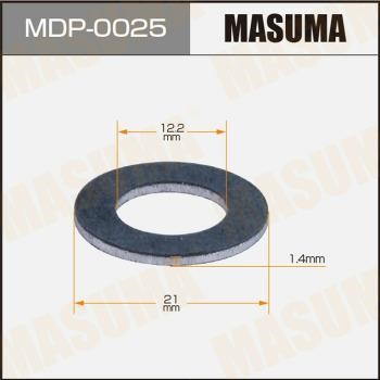 Masuma MDP-0025 Кольцо уплотнительное пробки маслосливной MDP0025: Отличная цена - Купить в Польше на 2407.PL!