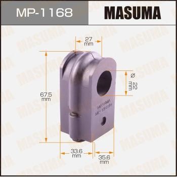 Masuma MP-1168 Втулка стабилизатора переднего MP1168: Отличная цена - Купить в Польше на 2407.PL!