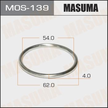 Masuma MOS-139 Exhaust pipe gasket MOS139: Buy near me in Poland at 2407.PL - Good price!
