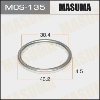 Masuma MOS-135 Exhaust pipe gasket MOS135: Buy near me in Poland at 2407.PL - Good price!